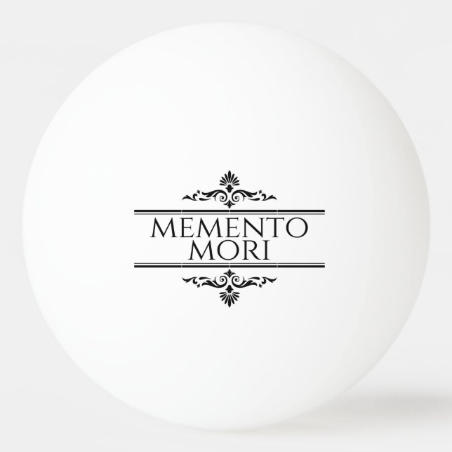 Memento Mori Pingisboll (Framsidan)