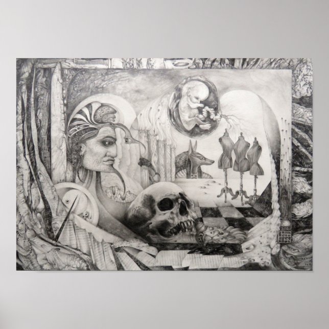 MEMENTO MORI POSTER (Framsidan)