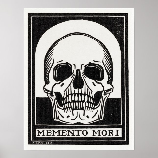 Memento Mori Poster (Framsidan)