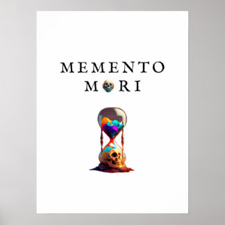Memento Mori Poster | Lagrad Poster | Stoic Gift