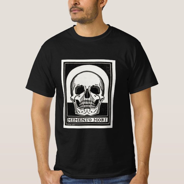 Memento mori - Remembering Death T Shirt (Framsida)