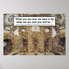 Memento Mori - Rom Bone Church Poster
