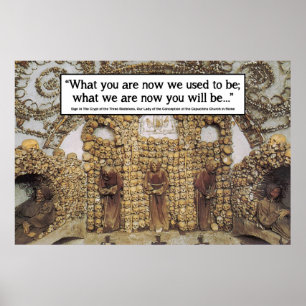 Memento Mori - Rom Bone Church Poster