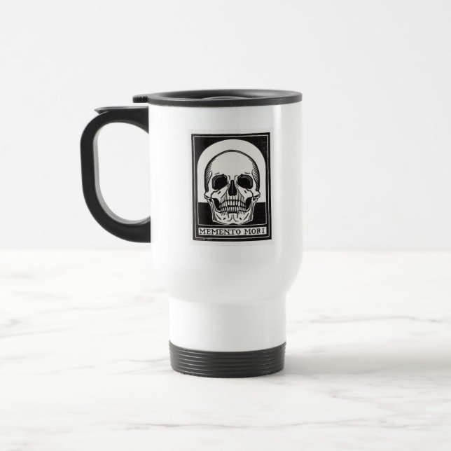 Memento Mori Skull Art Resemugg (Vänster)