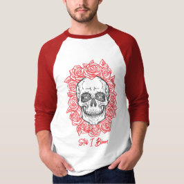 Memento Mori! Skull och Ro, Hand plockade T Shirt