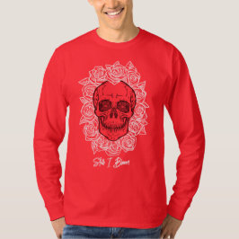 Memento Mori! Skull och Ro, Hand plockade T Shirt