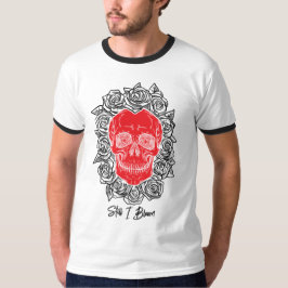 Memento Mori! Skull och Ro, Hand plockade T Shirt