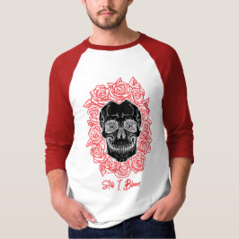 Memento Mori! Skull och Ro, Hand plockade T Shirt