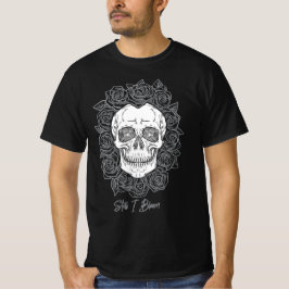 Memento Mori! Skull och Ro, Hand plockade T Shirt