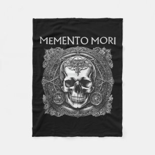 Memento Mori Skull Stoic Philosophy Manar Women La Fleecefilt