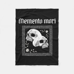 Memento Mori Skull Stoic Philosophy Manar Women La Fleecefilt