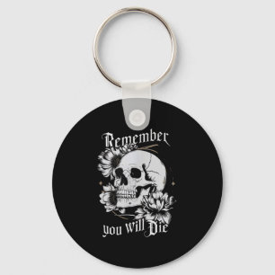 Memento Mori Skull Stoic Philosophy Manar Women La Nyckelring