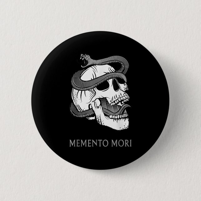 Memento Mori Stoic Latin Stoicism Philosophy Remem Knapp (Framsida)