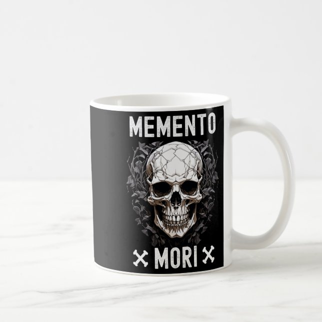 Memento Mori Stoic Mortality Stoicism Philosophy Q Kaffemugg (Höger)