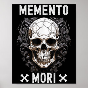 Memento Mori Stoic Mortality Stoicism Philosophy Q Poster