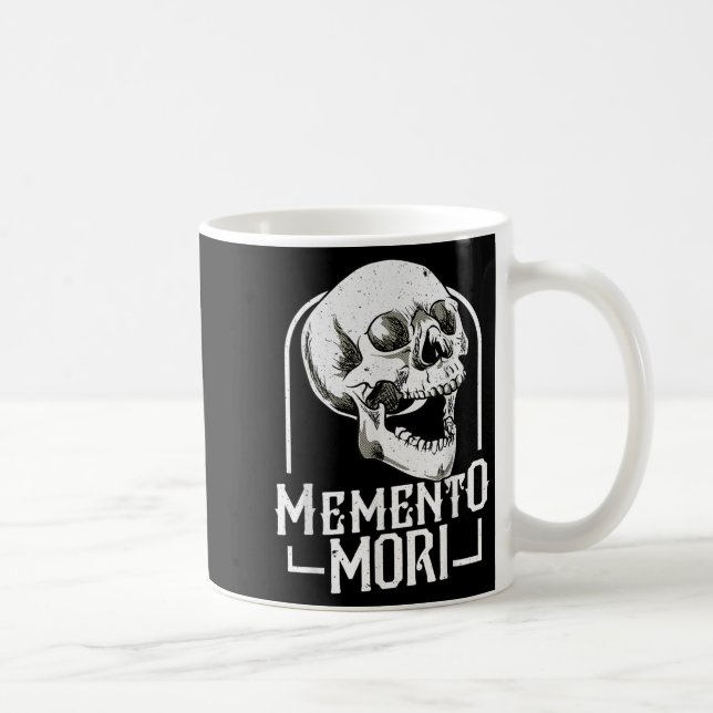Memento Mori Stoic Stoicism Mortality Philosophy Q Kaffemugg (Höger)