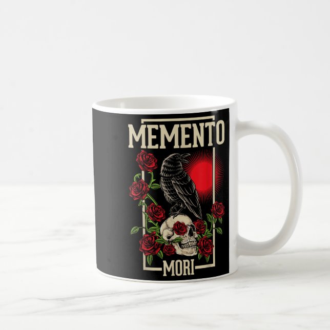 Memento Mori Stoicism Philosophy Stoic Philosopher Kaffemugg (Höger)