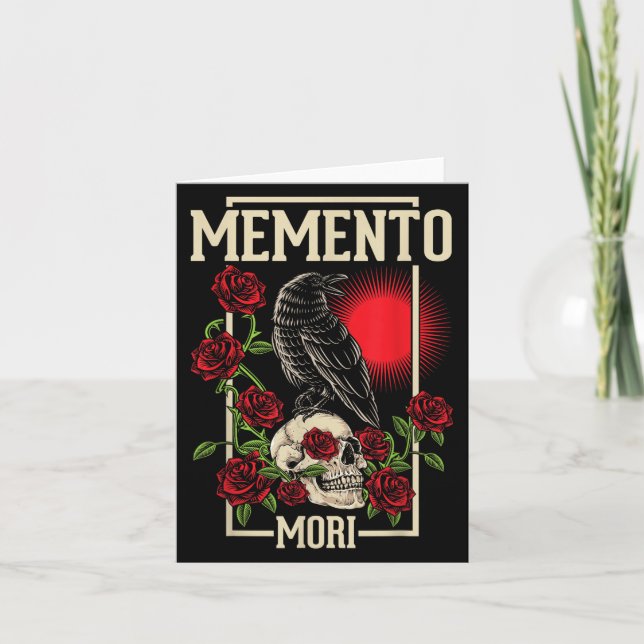 Memento Mori Stoicism Philosophy Stoic Philosopher Kort (Framsida)