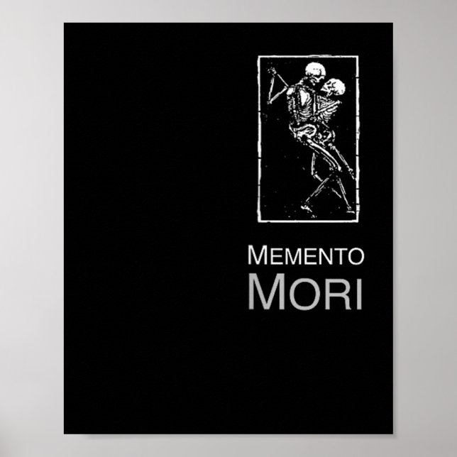 Memento Mori Stoicism Quote Epictetus Gifts Stoics Poster (Framsidan)