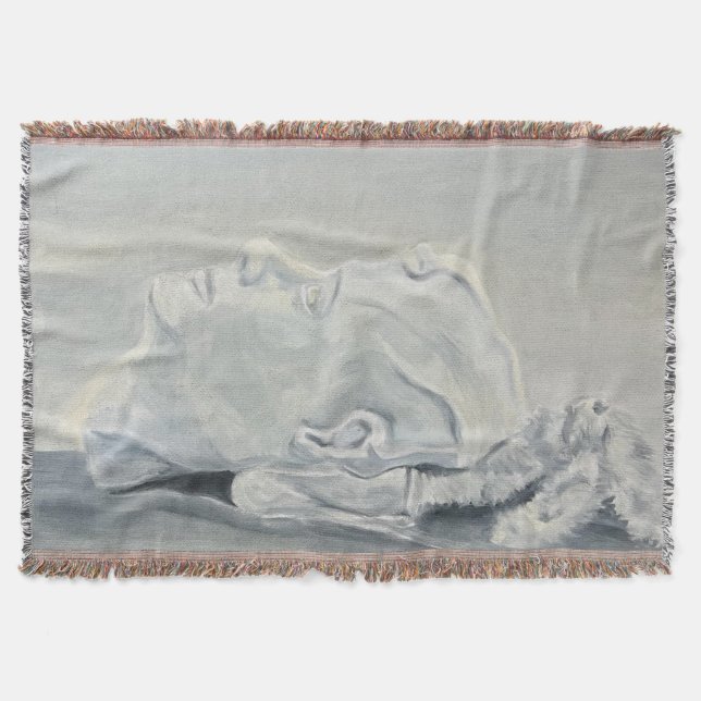 Memento Mori Throw Blanket Filt (Framsidan)