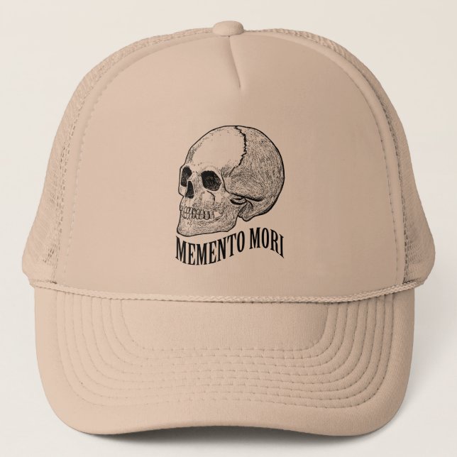 Memento mori truckerkeps (Framsida)