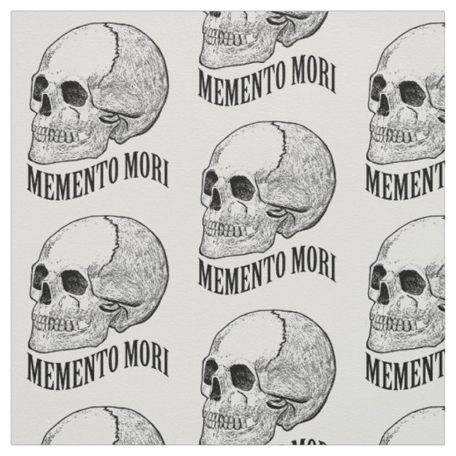Memento mori tyg (Provkarta)