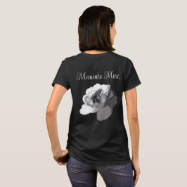 Memento Mori Vit Rosa Dark Academia Estetik T Shirt