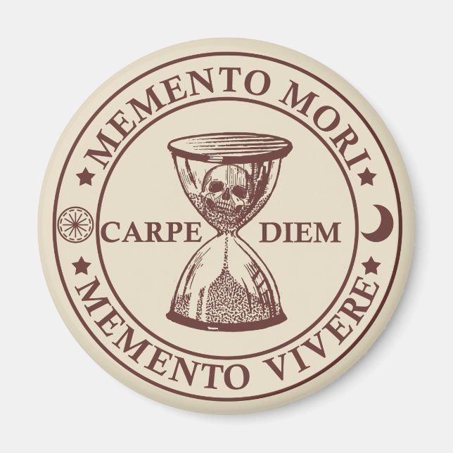 memento mori vivere magnet (Framsidan)
