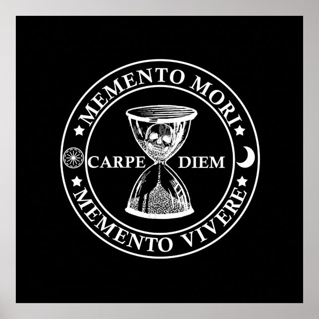memento mori vivere poster (Framsidan)