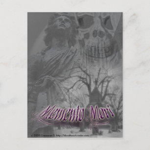 memento mori vycard 2 vykort