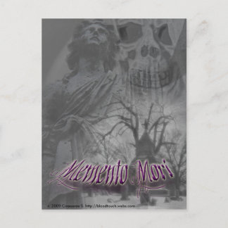 memento mori vycard 2 vykort