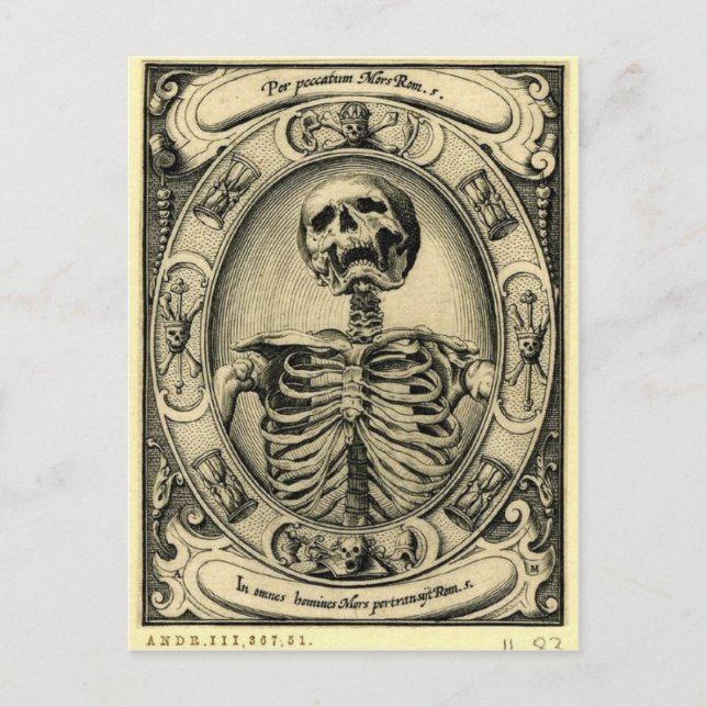 Memento Mori Vykort (Framsida)