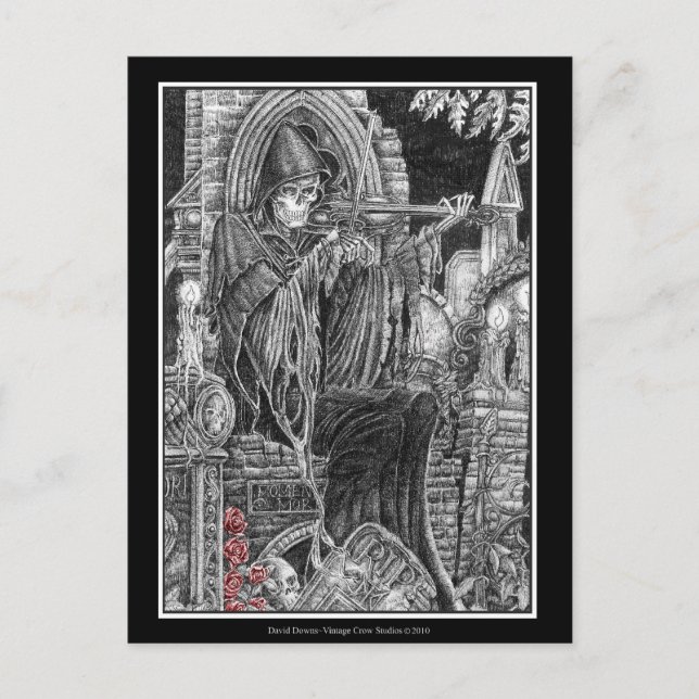 Memento Mori Vykort (Framsida)