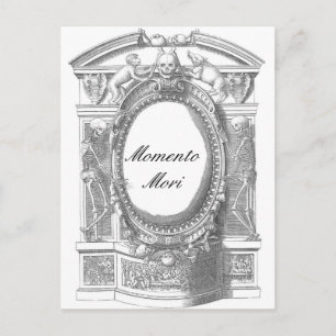 Memento Mori vykort