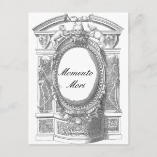 Memento Mori vykort