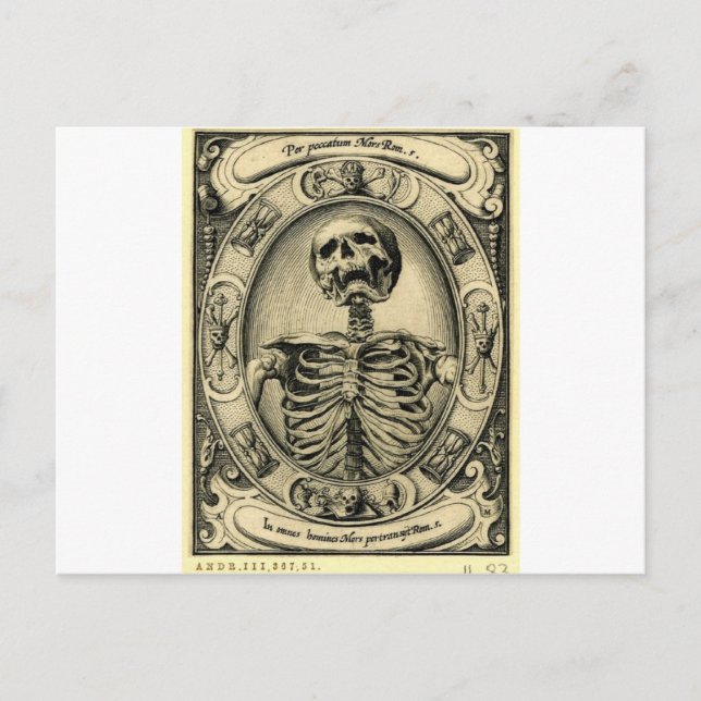 Memento Mori Vykort (Framsida)