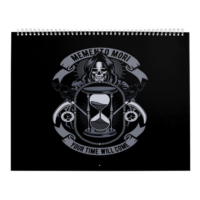 memento mori your time will come kalender (Omslag)
