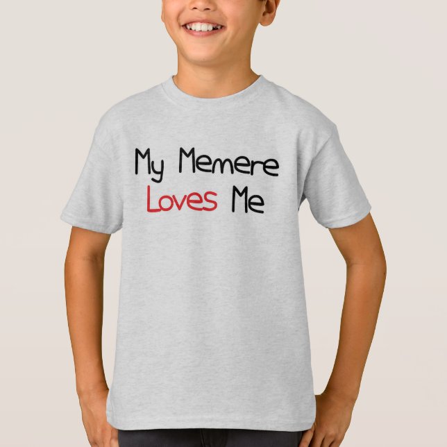 Memere älskar mig t shirt (Framsida)