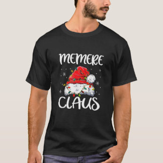 Memere Claus jul Pajama-familjen som matchar Julaf T Shirt