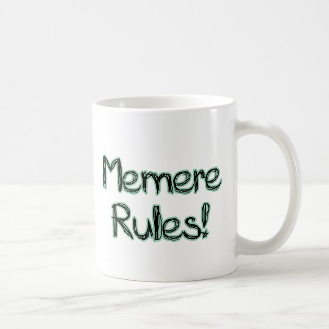 Memere regler! kaffemugg (Höger)