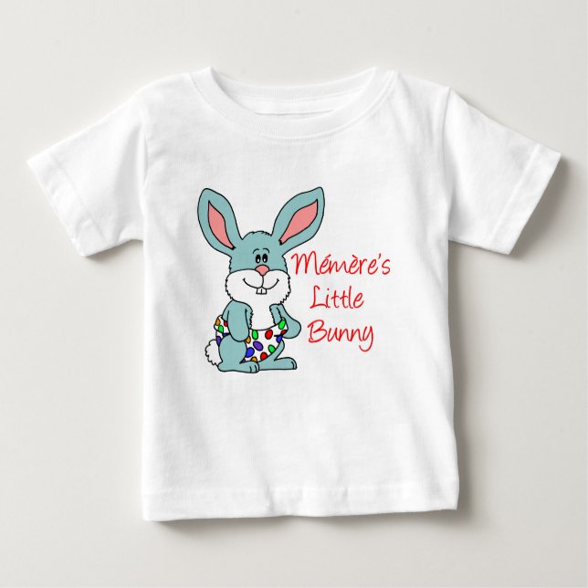 Memere's Little Bunny T-shirt (Framsida)