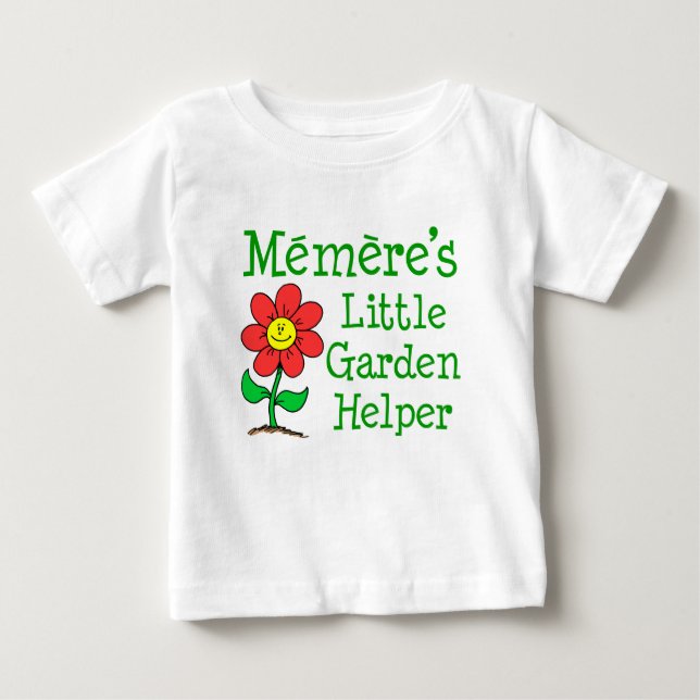Memere's Little Garden Helper Tee Shirt (Framsida)