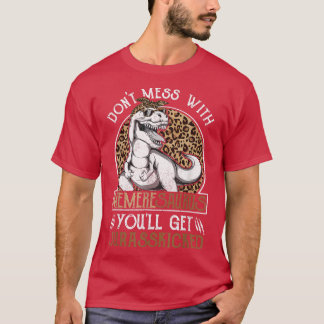 Memeresaurus Dinosaur Jurasskicked Shirt, Mothers  T Shirt