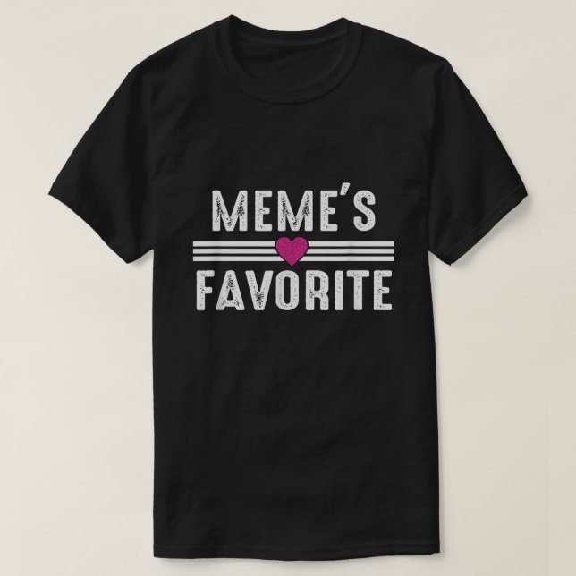 Meme's Favorite T Shirt (Design framsida)