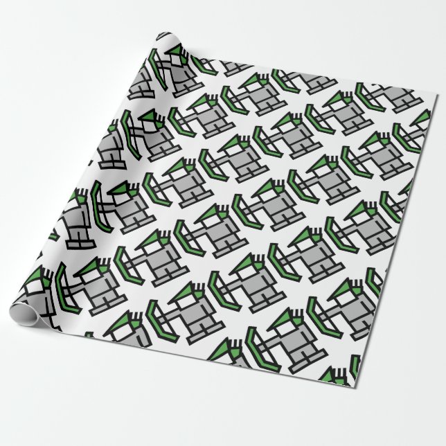memeT-tröja för 8bit Robin Hood Presentpapper (Utrullad)