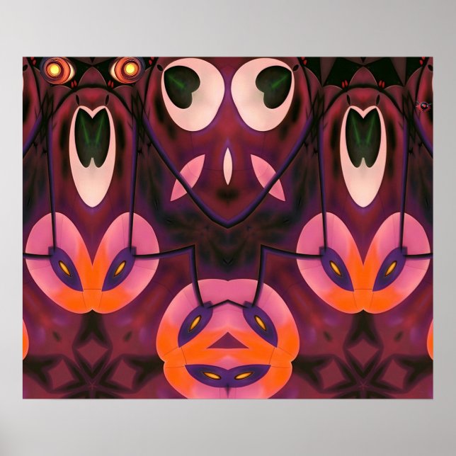 Mémoire Floue - Ken Gage Art Poster (Framsidan)