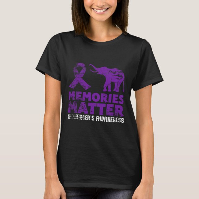 Memorandumet Problem med heimerheimer - Lila Eleph T Shirt (Framsida)