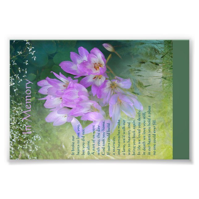 Memorandumkort Fototryck (Framsidan)