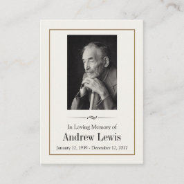 Memorandumkort Visitkort