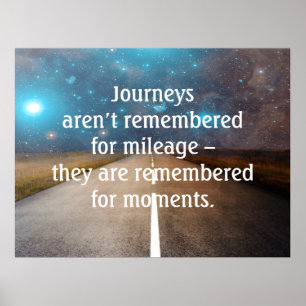 Memorandumoffert för motorväg Resa Poster